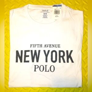 NWT 2 Polo Ralph lauren New York men’s tee short sleeve in bundle medium size